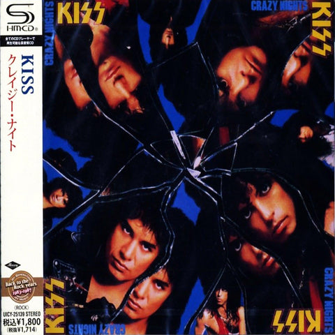 Kiss Crazy Nights Japan Jewel Case SHM UICY-25139 - CD