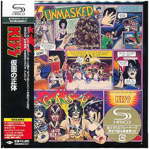 Kiss - Unmasked - Japan Mini LP SHM - UICY-93522 - CD