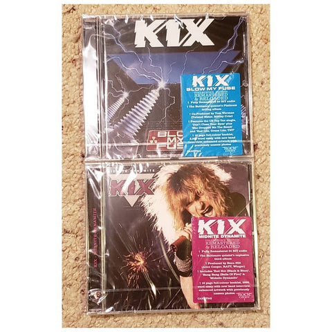 Kix Rock Candy Remastered Edition - 2 CD Bundle