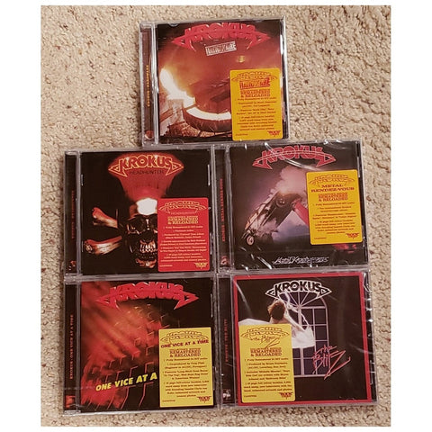 Krokus Rock Candy Remastered Edition - 5 CD Bundle