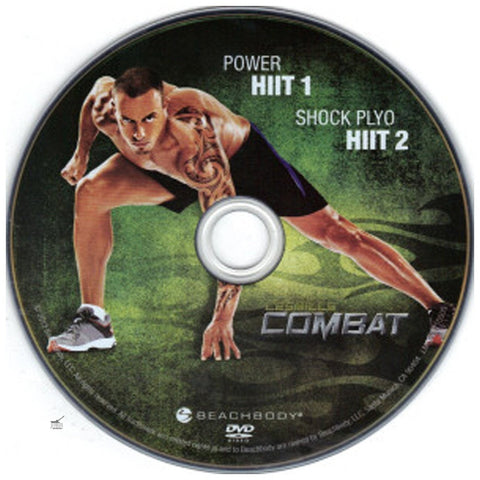 Les Mills Combat - Power Hiit 1 + Shock Plyo Hiit 2 - DVD