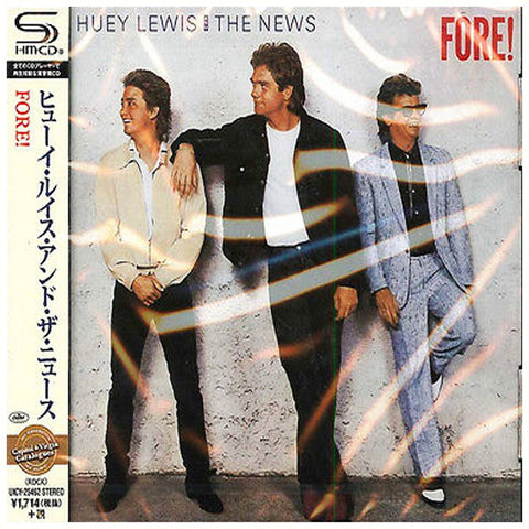 Huey Lewis & The News - Fore! - Japan Jewel Case SHM - UICY-25462 - CD