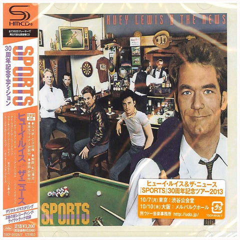 Huey Lewis & The News - Sports - 30th Anniversary Edition - Japan Jewel Case SHM - TOCP-95126/7 - 2 CD - JAMMIN Recordings
