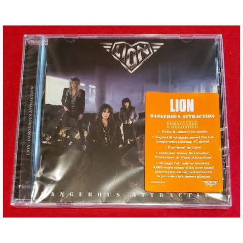 Lion Dangerous Attraction - Rock Candy Remastered Edition CD
