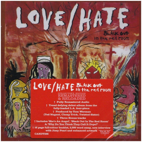 Love/Hate Black Out In The Red Room Rock Candy Edition - CD
