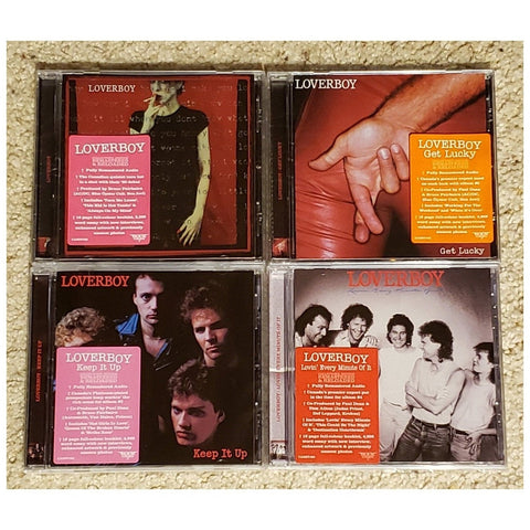 Loverboy - Rock Candy Remastered Edition 4 CD Bundle