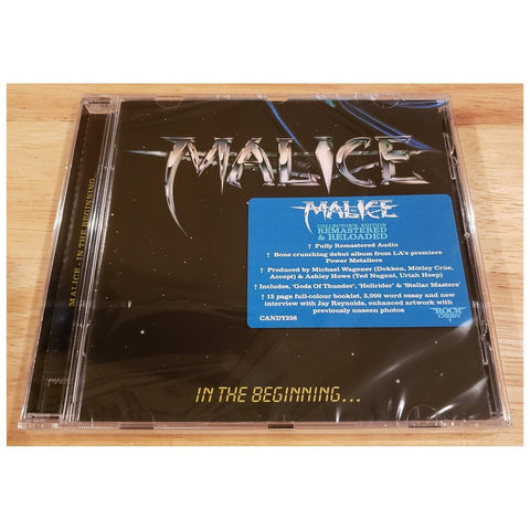 Malice In The Beginning... Rock Candy Edition - CD