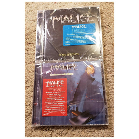 Malice Rock Candy Remastered Edition - 2 CD Bundle