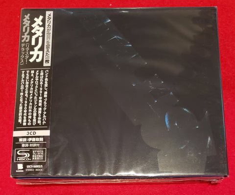 Metallica - Self Titled (Black Album) - Japan 3 CD Deluxe SHM - UICY-16003/5