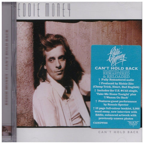 Eddie Money - Can't Hold Back - Rock Candy Edition - CD - JAMMIN Recordings