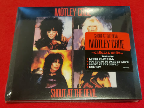 Motley Crue Shout At The Devil - Digipak CD