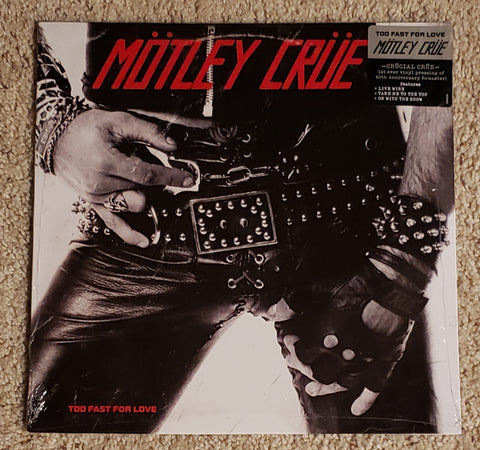 Motley Crue - Too Fast For Love - LP