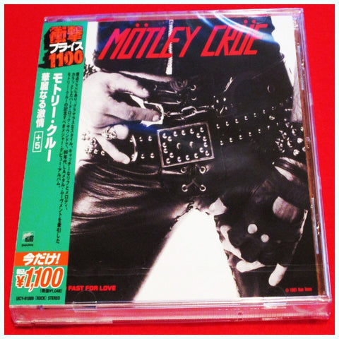 Motley Crue - Too Fast For Love - Japan - UICY-91889 - CD