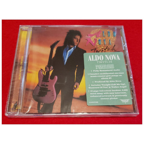 Aldo Nova Twitch Rock Candy Remastered Edition - CD