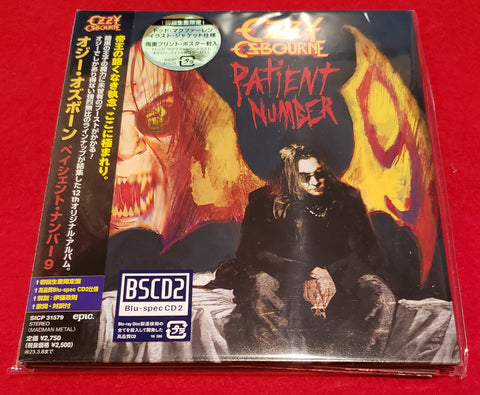 Ozzy Osbourne - Patient Number 9 - Japan Mini LP Blue-Spec2 - McFarlane Cover