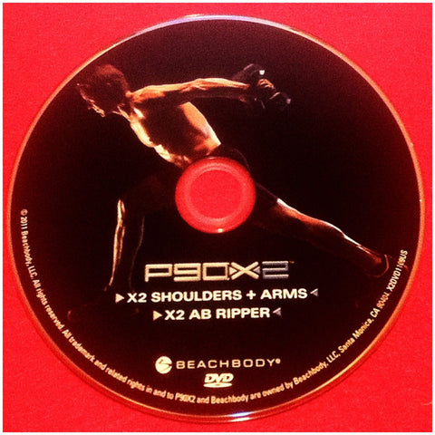 P90X2 X2 Shoulders Arms X2 Ab Ripper DVD