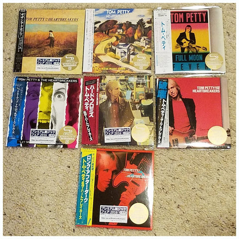 Tom Petty And The Heartbreakers Japan Mini LP SHM - 7 CD Set