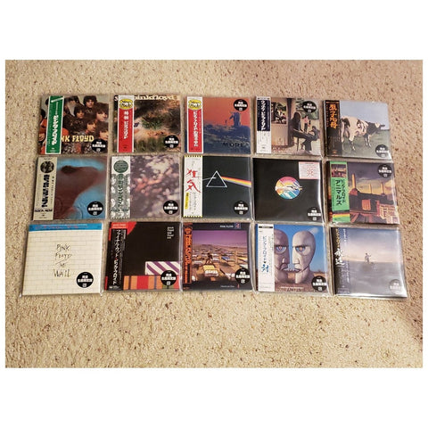 Pink Floyd Complete 2017 Japan Mini LP 15 CD Set - SICP-5401-5417