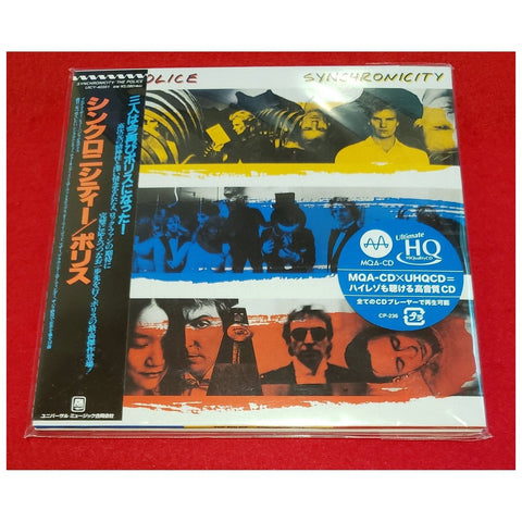 The Police Synchronicity Japan Mini LP MQA UHQCD UICY-40351 - CD