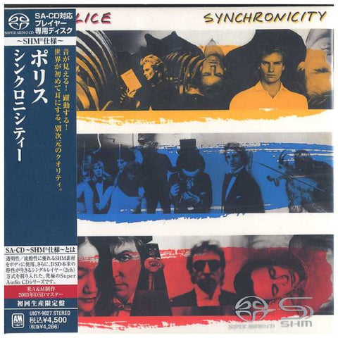The Police Synchronicity Japan Mini LP SACD-SHM UIGY-9027 - CD