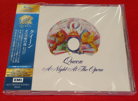 Queen A Night At The Opera Japan Limited Edition SHM 2 CD UICY-79537/8 - 2021