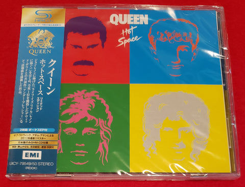 Queen - Hot Space - 2021 Japan Jewel Case Deluxe Edition SHM 2 CD - UICY-79549/50