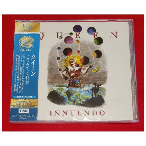 Queen Innuendo Japan Jewel Case Deluxe Edition SHM - UICY-79557/8