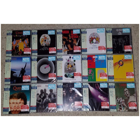 Queen - Complete 15 Disc - Japan Jewel Case SHM-SACD Set - JAMMIN Recordings