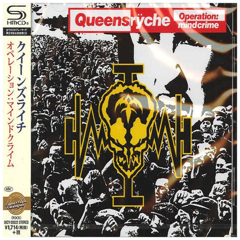 Queensryche Operation: Mindcrime Japan Jewel Case SHM UICY-25522 - CD