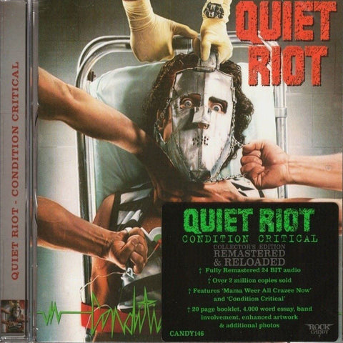 Quiet Riot - Condition Critical - Rock Candy Edition - CD - JAMMIN Recordings