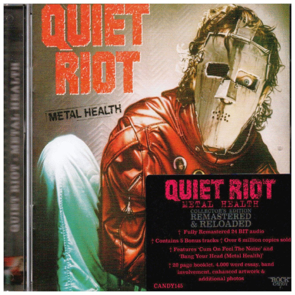 Metal Health Riot Logo Quiet Riot - Metal Health - Rock Candy Edition - CD