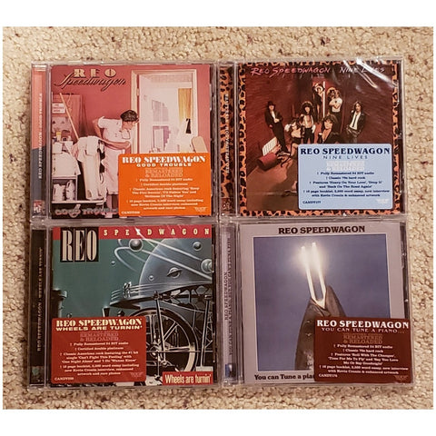 REO Speedwagon Rock Candy Remastered Edition - 4 CD Bundle