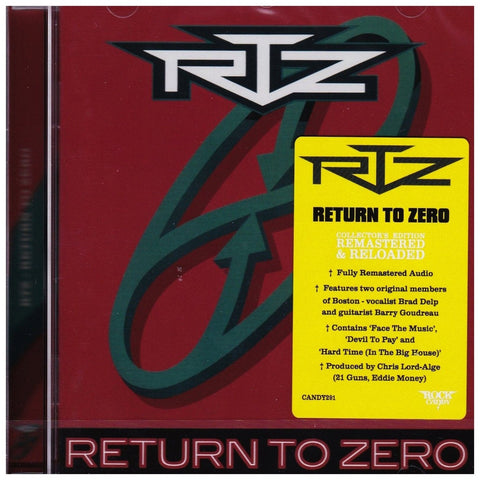 RTZ Return To Zero Rock Candy Edition - CD