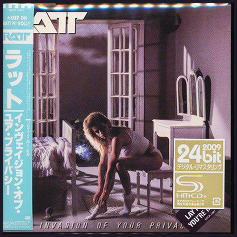 Ratt - Invasion Of Your Privacy - Japan Mini LP SHM - WPCR-13567 - CD