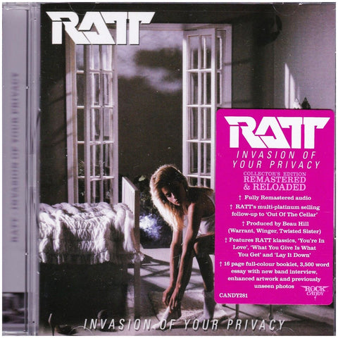 Ratt - Invasion Of Your Privacy - Rock Candy Edition - CD