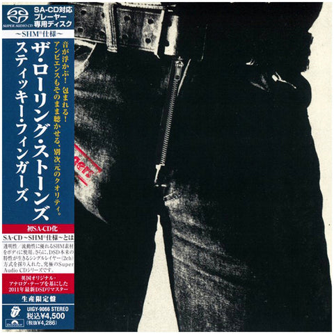 The Rolling Stones Sticky Fingers Japan Mini LP SACD-SHM UIGY-9066 - CD
