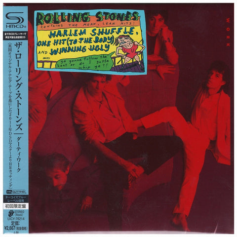 The Rolling Stones Dirty Work Japan Mini LP SHM UICY-76214 - CD
