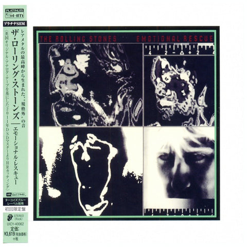 The Rolling Stones Emotional Rescue Japan Platinum SHM UICY-40062 - CD
