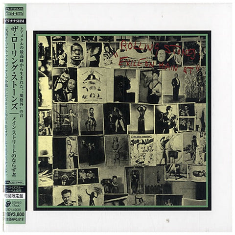 The Rolling Stones Exile On Main St. Japan Platinum SHM UICY-40001 - CD