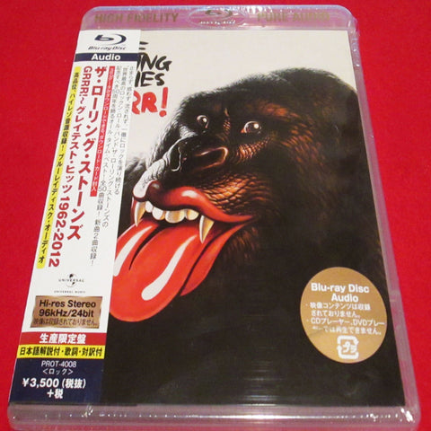 The Rolling Stones Grrr! Japan Blu-ray Audio PROT-4008 - CD