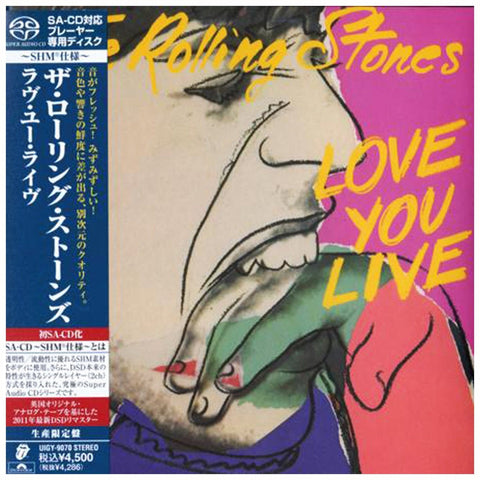 The Rolling Stones - Love You Live - Japan Mini LP SACD-SHM - UIGY-9070 - CD - JAMMIN Recordings