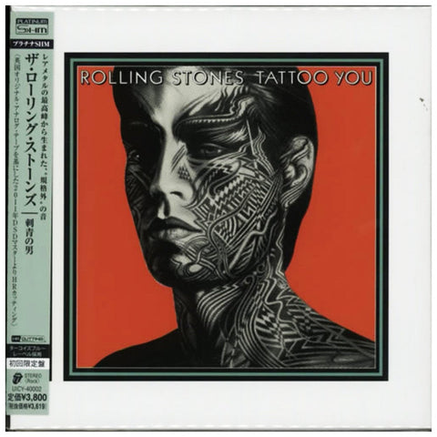 The Rolling Stones Tattoo You Japan Platinum SHM UICY-40002 - CD