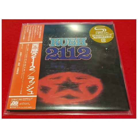 Rush 2112 Japan Mini LP SHM CD - WPCR-13475