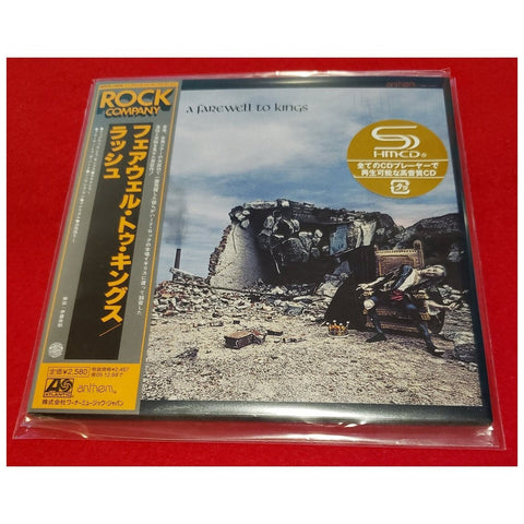 Rush A Farewell To Kings Japan Mini LP SHM CD - WPCR-13476