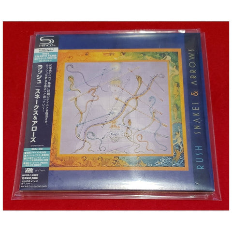 Rush Snakes & Arrows Japan Mini LP SHM CD - WRCR-14999