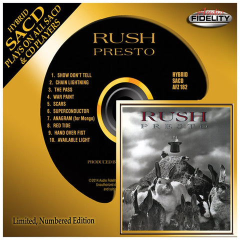Rush - Presto - Hybrid SACD - JAMMIN Recordings
