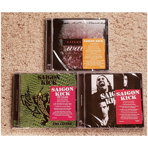 Saigon Kick Rock Candy Remastered Edition - 3 CD Bundle