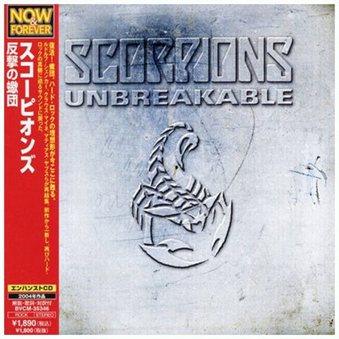 Scorpions - Unbreakable - Japan - BVCM-35346 - CD
