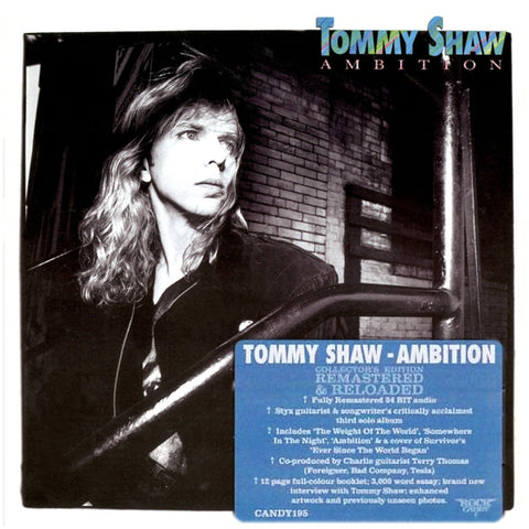 Tommy Shaw Ambition Rock Candy Edition - CD