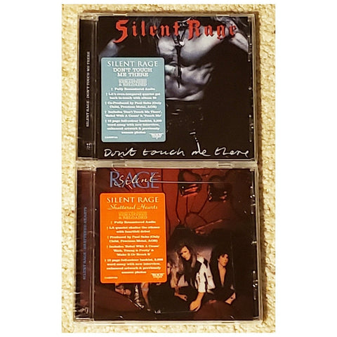 Silent Rage Rock Candy Remastered Edition - 2 CD Bundle